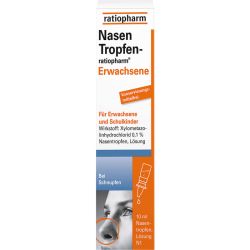 NASENTROPFEN-ratiopharm Erwachs.Konservier.frei 10 ml – Артикул 5006585 (артикул 5006585) Германия