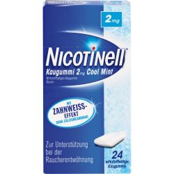 NICOTINELL Kaugummi Cool Mint 2 mg 24 St – Артикул 6580346 (артикул 6580346) Германия