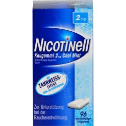 NICOTINELL Kaugummi Cool Mint 2 mg 96 St – Артикул 6580352 (артикул 6580352) Германия