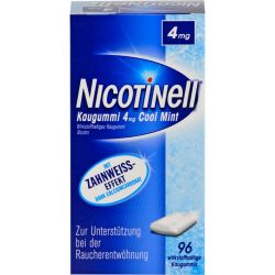 NICOTINELL Kaugummi Cool Mint 4 mg 96 St – Артикул 6580375 (артикул 6580375) Германия