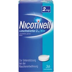 NICOTINELL Lutschtabletten 2 mg Mint 36 St – Артикул 7006448 (артикул 7006448) Германия