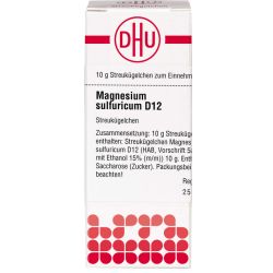 MAGNESIUM SULFURICUM D 12 Globuli 10 g – Артикул 7173465 (артикул 7173465) Германия