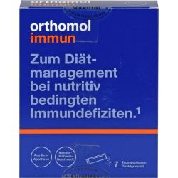 ORTHOMOL Immun Direktgranulat Himbeer/Menthol 7 St – Артикул 8885943 (артикул 8885943) Германия