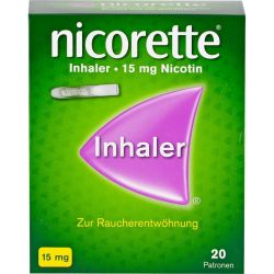 NICORETTE Inhaler 15 mg 20 St – Артикул 9267911 (артикул 9267911) Германия