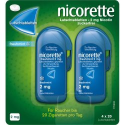 NICORETTE freshmint 2 mg Lutschtabletten gepresst 20 St – Артикул 9633899 (артикул 9633899) Германия
