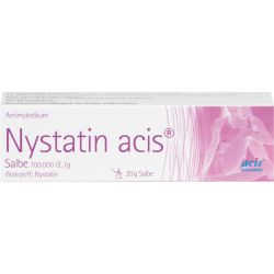 NYSTATIN acis Salbe 20 g – Артикул 9704263 (артикул 9704263) Германия