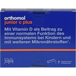 ORTHOMOL Junior C plus Granulat 7 St – Артикул 10013222 (артикул 10013222) Германия