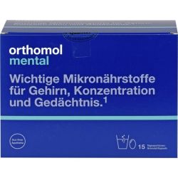 ORTHOMOL mental Granulat+Kapseln 15 Tagesportionen 1 P – Артикул 10551706 (артикул 10551706) Германия