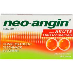 NEO-ANGIN Benzydamin akute Halsschmerz.Honig-Oran. 20 St – Артикул 11160161 (артикул 11160161) Германия