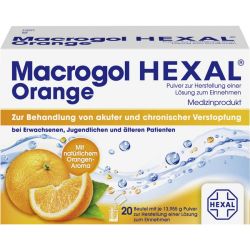MACROGOL HEXAL Orange Plv.z.Her.e.Lsg.z.Einn.Btl. 20 St – Артикул 11553707 (артикул 11553707) Германия