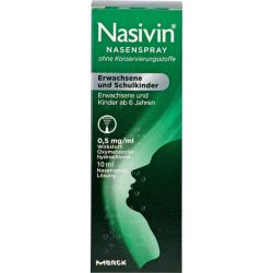 NASIVIN Nasenspray o.Kons.Erw.u.Schulkinder 10 ml – Артикул 13246062 (артикул 13246062) Германия