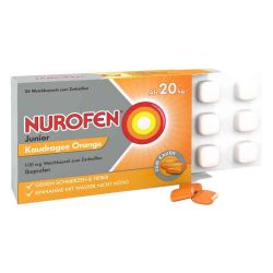 Nurofen Junior Kaudragee Orange 100 mg (24 stk) – Артикул 13475265 (артикул 13475265) Германия