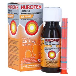 Nurofen Junior Fieber- & Schmerzsaft Orange 40 mg/ml – Артикул 7776465 (артикул 7776465) Германия