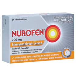 Nurofen 200 mg Schmelztabletten Lemon – Артикул 11550548 (артикул 11550548) Германия