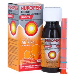 Nurofen Junior Fieber- & Schmerzsaft Erdbeer 40 mg/ml – Артикул 7776471 (артикул 7776471) Германия