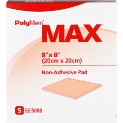 POLYMEM Max Wund Pad 20x20 cm 5 St – Артикул 151101 (артикул 151101) Германия