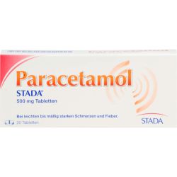 PARACETAMOL STADA 500 mg Tabletten 20 St – Артикул 423568 (артикул 423568) Германия