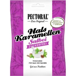 PECTORAL Salbei Bonbons zuckerfrei 60 g – Артикул 672716 (артикул 672716) Германия