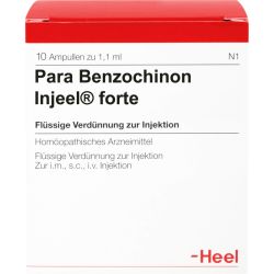 PARA BENZOCHINON Injeel forte Ampullen 10 St – Артикул 1497304 (артикул 1497304) Германия