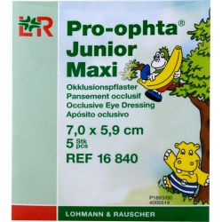 PRO-OPHTA Junior maxi Okklusionspflaster 100 St – Артикул 1499059 (артикул 1499059) Германия
