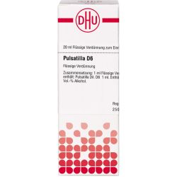 PULSATILLA D 6 Dilution 20 ml – Артикул 1782789 (артикул 1782789) Германия