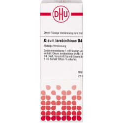 OLEUM TEREBINTHINAE D 4 Dilution 20 ml – Артикул 2107357 (артикул 2107357) Германия