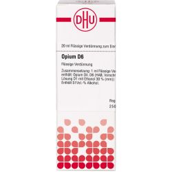 OPIUM D 6 Dilution 20 ml – Артикул 2619212 (артикул 2619212) Германия