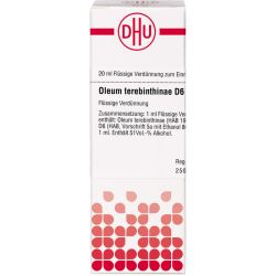OLEUM TEREBINTHINAE D 6 Dilution 20 ml – Артикул 2622898 (артикул 2622898) Германия