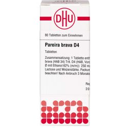 PAREIRA BRAVA D 4 Tabletten 80 St – Артикул 2634619 (артикул 2634619) Германия