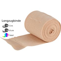 PERFEKTA Langzugbinde kohsiv 8 cmx5 m 1 St – Артикул 2742935 (артикул 2742935) Германия