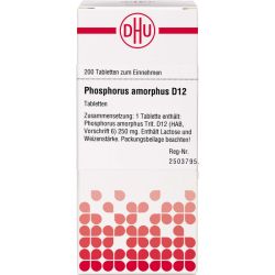 PHOSPHORUS AMORPHUS D 12 Tabletten 200 St – Артикул 2929119 (артикул 2929119) Германия