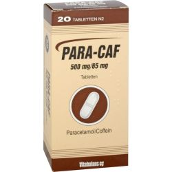 PARA CAF 500 mg/65 mg Tabletten 20 St – Артикул 3073063 (артикул 3073063) Германия