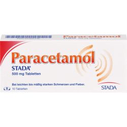 PARACETAMOL STADA 500 mg Tabletten 10 St – Артикул 3366196 (артикул 3366196) Германия