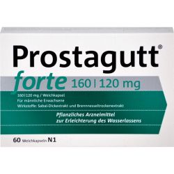 PROSTAGUTT forte 160/120 mg Weichkapseln 60 St – Артикул 3530141 (артикул 3530141) Германия