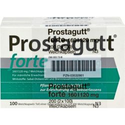 PROSTAGUTT forte 160/120 mg Weichkapseln 2X100 St – Артикул 3532861 (артикул 3532861) Германия