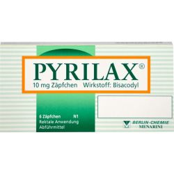 PYRILAX 10 mg Suppositorien 6 St – Артикул 4908340 (артикул 4908340) Германия