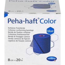 PEHA-HAFT Color Fixierbinde 8 cmx20 m blau 1 St – Артикул 5383827 (артикул 5383827) Германия