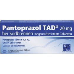 PANTOPRAZOL TAD 20 mg b.Sodbrenn. magensaftr.Tabl. 14 St – Артикул 5522708 (артикул 5522708) Германия
