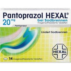 PANTOPRAZOL HEXAL b.Sodbrennen magensaftres.Tabl. 14 St – Артикул 5523582 (артикул 5523582) Германия