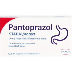 PANTOPRAZOL STADA protect 20 mg magensaftres.Tabl. 14 St – Артикул 6415618 (артикул 6415618) Германия