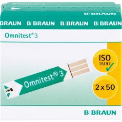 OMNITEST 3 Blutzucker Sensoren Teststreifen 2X50 St – Артикул 6435584 (артикул 6435584) Германия