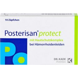 POSTERISAN protect Suppositorien 10 St – Артикул 6494032 (артикул 6494032) Германия