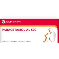 PARACETAMOL AL 500 Tabletten 20 St – Артикул 6718342 (артикул 6718342) Германия