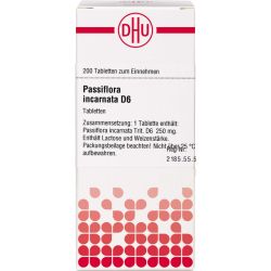 PASSIFLORA INCARNATA D 6 Tabletten 200 St – Артикул 7176624 (артикул 7176624) Германия