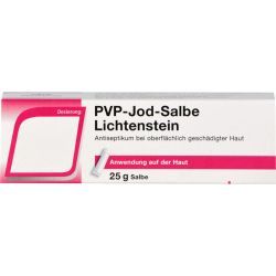 PVP JOD Salbe Lichtenstein 25 g – Артикул 7512358 (артикул 7512358) Германия