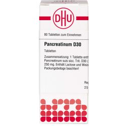 PANCREATINUM suis D 30 Tabletten 80 St – Артикул 7596639 (артикул 7596639) Германия