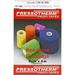 PRESSOTHERM Kohsive Bandage 8 cmx4 m schwarz 1 St – Артикул 7795161 (артикул 7795161) Германия