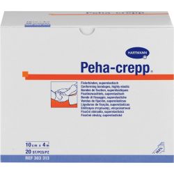 PEHA CREPP Fixierbinde 10 cmx4 m 20 St – Артикул 9330153 (артикул 9330153) Германия