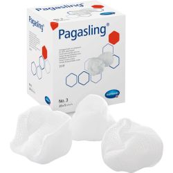 PAGASLING Mulltupfer steril Gr.3 pflaumengro 18X20 St – Артикул 11113411 (артикул 11113411) Германия