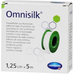 OMNISILK Fixierpflaster Kunstseide 1,25 cmx5 m 1 St – Артикул 11163538 (артикул 11163538) Германия